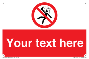 Custom prohibition Not for people in the state of intoxication